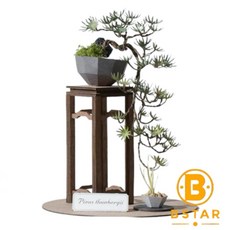 紙模型 紙植栽DIY材料包 日本黑松 9028439 手作 擺飾 紙雕, 1個