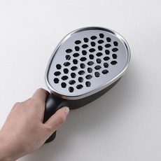 [시모무라] 프로그레이드 스피드 강판(타원), 블랙, 1개