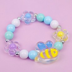 [오늘놀이] 꿀벌비즈 봄 팔찌, 1개, 단품