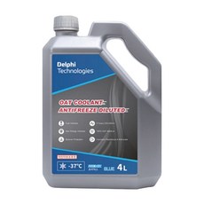 델파이 부동액 레드 벤츠 프리믹스 희석액 냉각수 부동액 4L, 1개