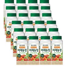 파스퇴르 100%유기농 야채농장 과일야채190ml(24팩), 24개, 190ml