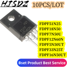 10개입 FDPF12N60 FDPF16N50UT FDPF51N25 TO-220F 51N25 FDP F33N25T FDPF18N50 FDPF12N60N FDPF5N50UT FDPF, [01] FDPF12N60N