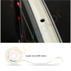 PCB【白色】無內胎 內襯 膠帶 大份量 21 23 25 27 29mm 襯帶 密封胎墊 TUBLESS【DM-04】, 1個, 白色(23)