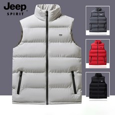 JEEP SPIRIT 지프스피릿 남녀공용 패딩조끼 아웃도어 패딩조끼 겨울 조끼 패딩