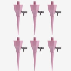 화분 자동급수기 6p세트 핑크 텃밭가꾸기