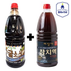 미담채 전복넣은 굴소스2.2kg + 참치액2.15kg / 대용량 화제의굴소스와 요리 만능 치트키, 2.2kg, 1