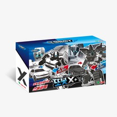 또봇 미니 X+Y 합본팩 화이트 메탈릭 그레이, 1개