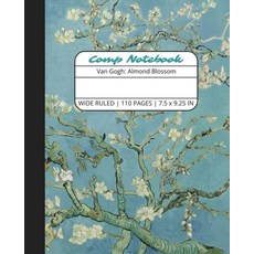 (영문도서)Comp Notebook: Van Gogh Almond Blossom Wide Ruled Composition Notebook Journal f... Paperback, Write Supplies, English, 9781636571942
