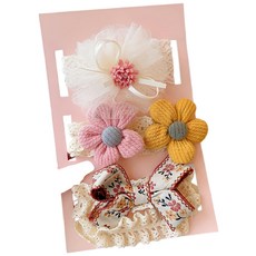 0-3歲嬰兒髮帶 蝴蝶結頭花髮飾