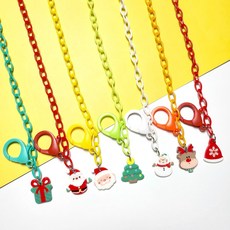 聖誕節吊飾口罩掛繩 7入組