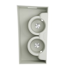 지파츠 지파츠 디올뉴 코나 SX2 컵홀더 커버 논슬립 친환경 실리콘 소재, 아이보리, 컵홀더 커버 (N-2)