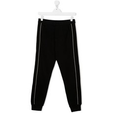 몽클레르 앙팡 몽클레어 앙팡 콘트라스트 파이프 트리밍 디테일 팬츠