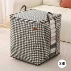 일로움 이불 수납 정리함 옷정리 수납함, 2개, 하운즈투스