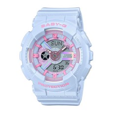 카시오 손목시계 아기 국내 BA-110FH-2AJF 여성 블루