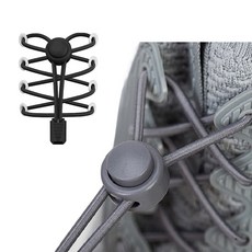 클립 신발끈 운동화 단화 등산화 끈풀림방지 매듭없는 KK189