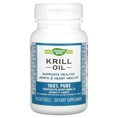 네이쳐스웨이 크릴 오일 500mg 소프트젤, 1개, 60정