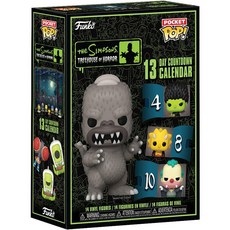 FUNKO 辛普森倒數日曆：13天驚喜，收藏版W1，每日拆禮物樂趣, 1個, Multicolor