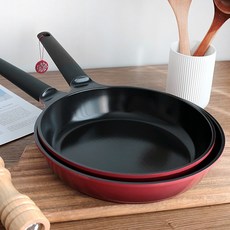 6중 세라믹 논스틱 코팅 인덕션 프라이팬/궁중팬, 1개, 라체나 궁중팬 28cm, 상세페이지 참조