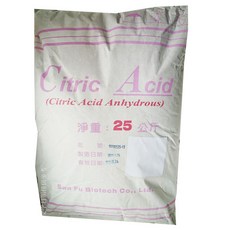 台灣三福 無水檸檬酸 25公斤, 1個