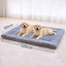 레마르 반려동물 안정숙면 강아지 방석 대형, 1개, 그레이