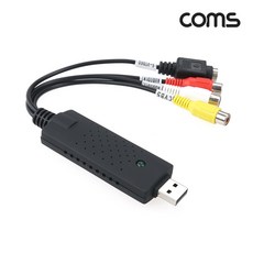 컴스 EasyCap USB 2.0 비디오 오디오 어댑터, A2539