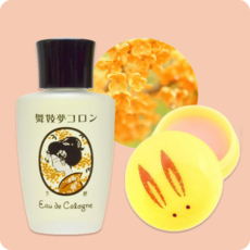 금목서 향기 코롱 마이코유메 래빗 만쥬 고체향수, 1개