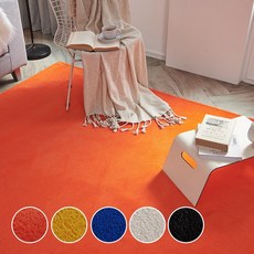 모두의러그 팔레트 컬러 사각 단모 러그 5size 5color, 노랑