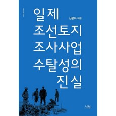 일제 조선토지조사사업 수탈성의 진실, 나남, 신용하 저