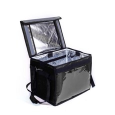 홍토미 보온보냉 배달가방 48L 블랙 보냉배달백