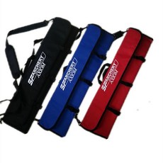 弓城弓箭館 SF 競技反曲弓三折弓包 現代弓/分體弓適用 弓箭收納, 紅, 1個