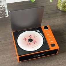 년 신형 B 휴대용 무선 블루투스 폰 레트로 패션 디지털 디스플레이 시계 기능 탑재, 02 orange