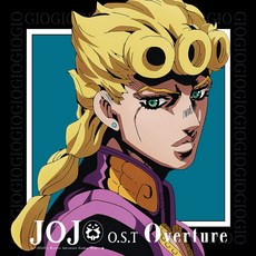 죠죠의 기묘한 모험 골든 윈드 ost LP 오리지널 사운드트랙 옐로우 오렌지 컬러바이닐, 1개