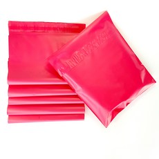 [바이올팩키지] HDPE 택배봉투 핑크 100장, 1개