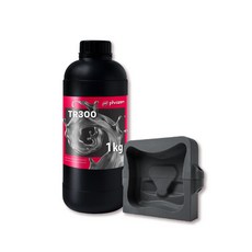 【原廠PHROZEN普羅森】TR300 超高耐溫樹脂 (1KG裝) 3D列印耗材, 1個, Black