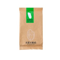 【台灣永源米穀粉】在來米粉, 600g, 1個