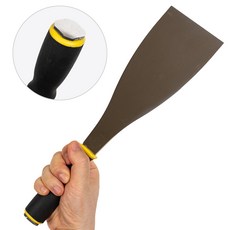 대형 스텐 헤라 타격형 스크래퍼 타일 에폭시 다가네 작업용 95mm, 1개