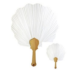 종이 꽃부채 1개입 종이부채 꾸미기