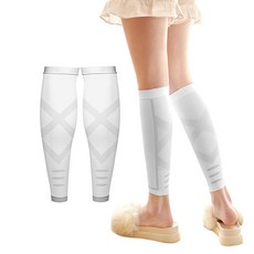 의료용 종아리 테이핑 압박밴드 화이트XL 아이버니