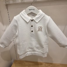 아가방 초특가세일~~ 정장 느낌~ 신축력 짱! 세상 편안한 셔츠 티셔츠~ 자수 포인트로 고급스러운 느낌 낭낭~ 부드럽고 편안한 원단~~ 유아 정장~ 유아 셔츠~