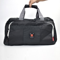 旅行袋 多功能拼接細格側背包 NZB77 大容量側背包 時尚旅行必備, 單一款