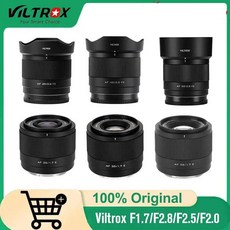 Viltrox 25mm 35mm 56mm F1.7 20mm F2.8 40mm F2.5 50mm F2.0 에어 카메라 렌즈 (E Z XF 마운트 카메라용), 니콘 Z, 25mm f1.7