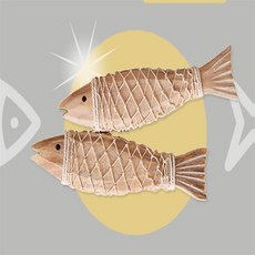 배들 오동나무 액막이 명태 걸이 현관문명태