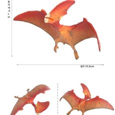 탱코마켓 케찰코아틀루스 키덜트 공룡 모형, 256, 1개, 기본 색상