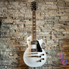 Gibson Epiphone Les Paul Studio 亮光 電吉他 可切單, 白色, 1個
