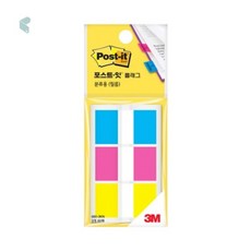 3M포스트잇 플래그 인덱스스티커 680 44x25mm 3색 60매 문서정리용 제이엘생활