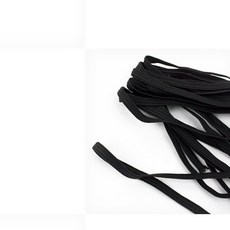 해달강 고무줄 0.6mm 허리고무줄, 흰색