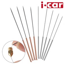 킹룬코리아 노즐 청소용 스틸 니들 9EA