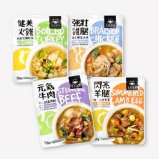 狗狗90%鮮肉主食餐包 150g 四種口味, 6個, 火雞