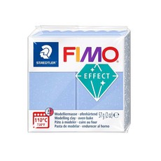 Staedtler FIMO Effects 폴리머 클레이 - -주얼리 조각용 오븐 베이킹 클레이 마노 블루 젬 8020-386