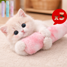 그로우파파 캣닢 마따따비 고양이장난감인형, 3개, 레드,민트,퍼플